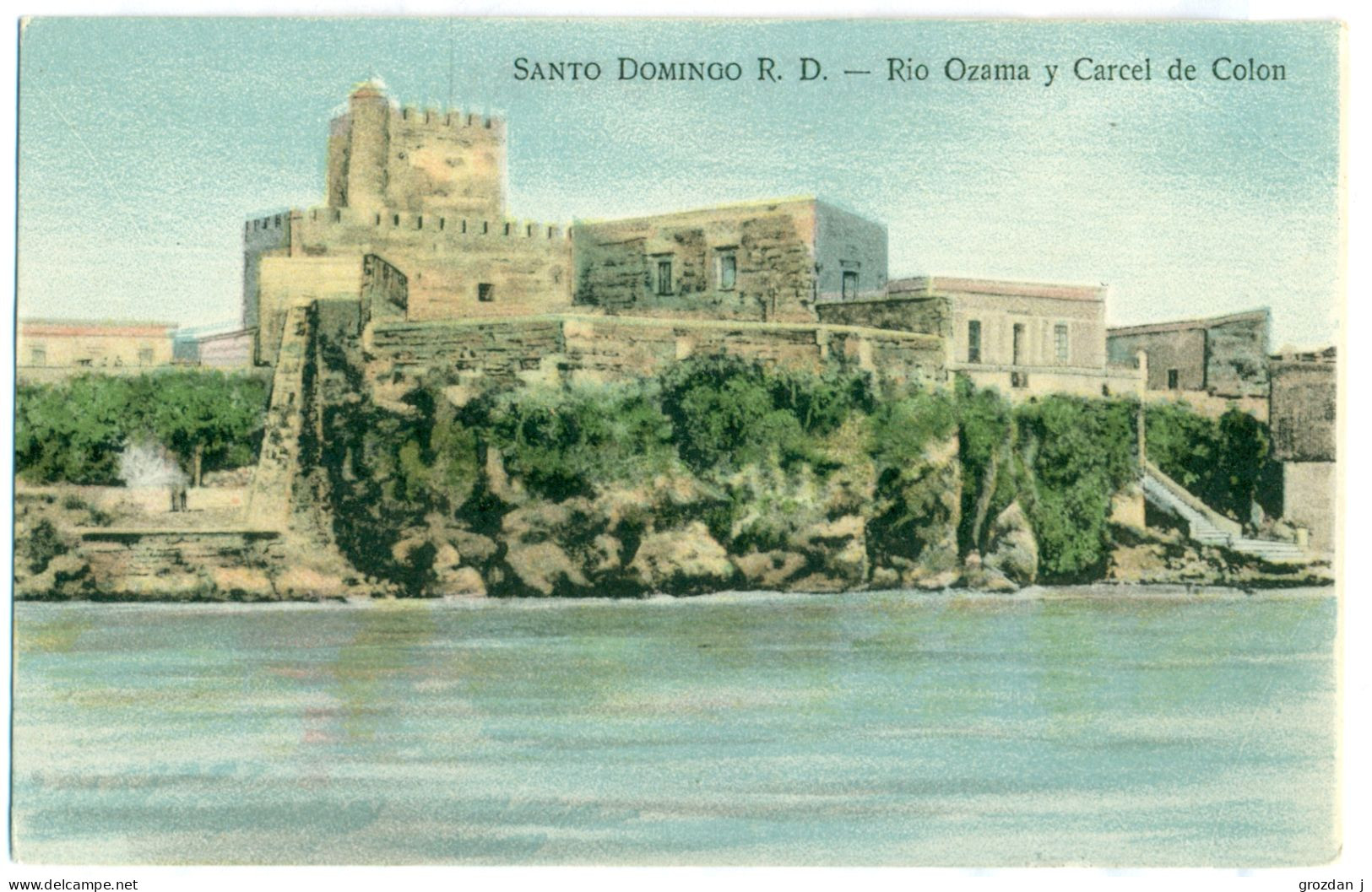 Santo Domingo R. D., Rio Ozama Y Carcel De Colon, Dominican Republic - Dominicaine (République)