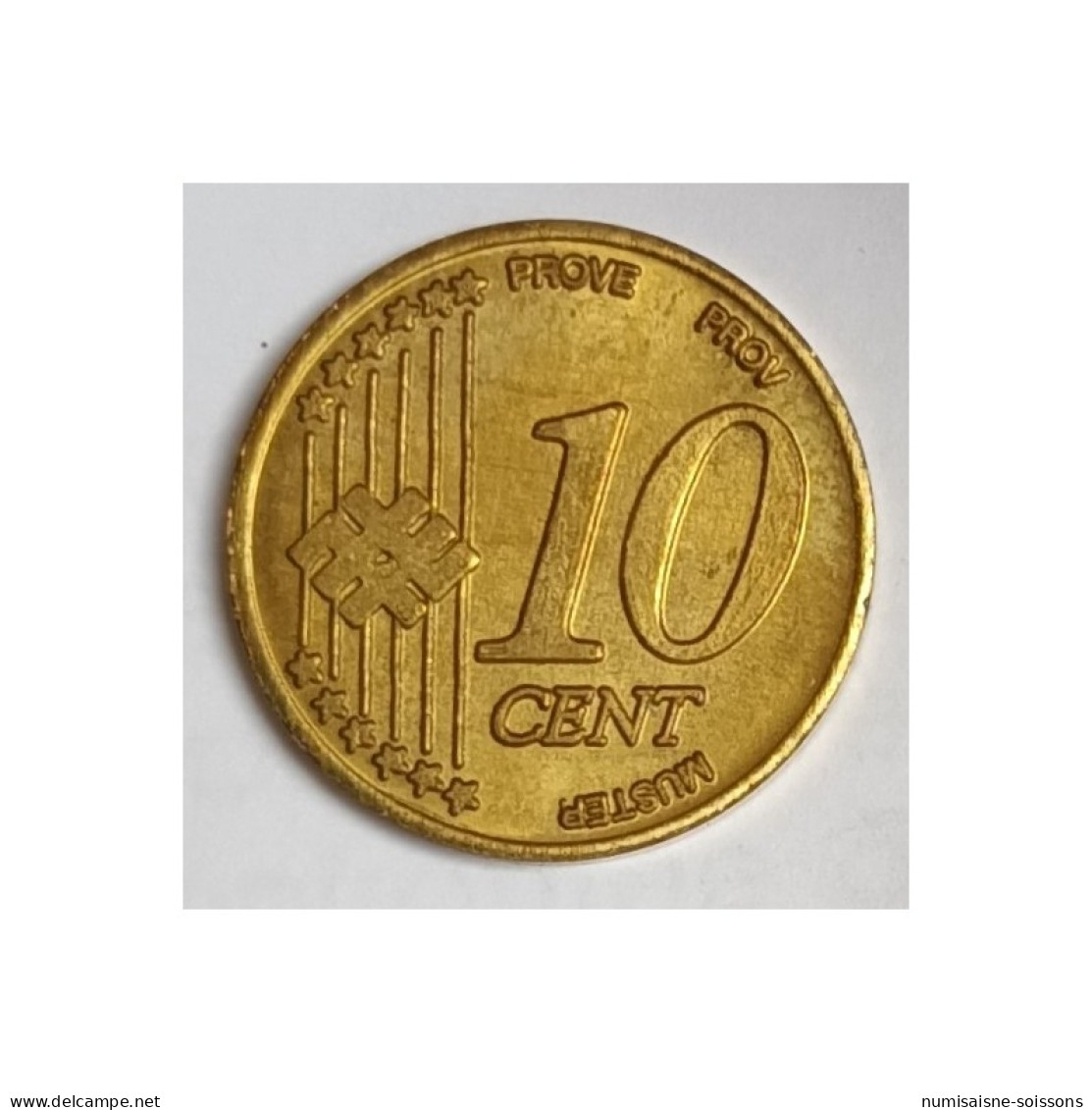 LETTONIE - 10 CENT 2004 - ESSAI - SPL - Lettland