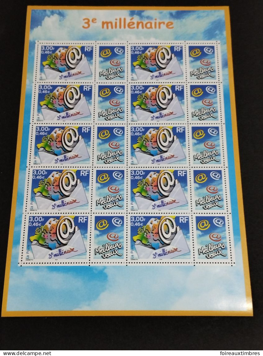 France - F3365 - 3ieme Millénaire 2000 - Neuf** - Mint/Hinged