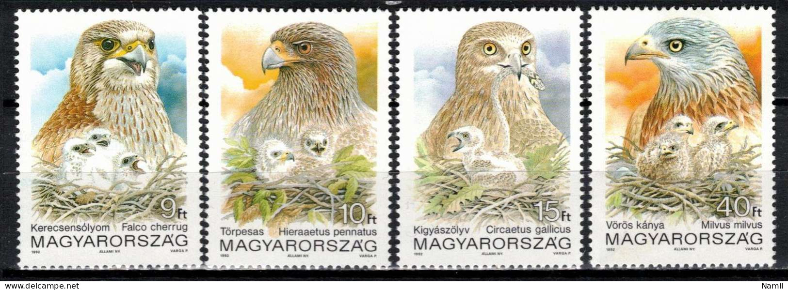 ** Hongrie 1992 Mi 4202-5 (Yv 3377-80), (MNH)** - Nuevos