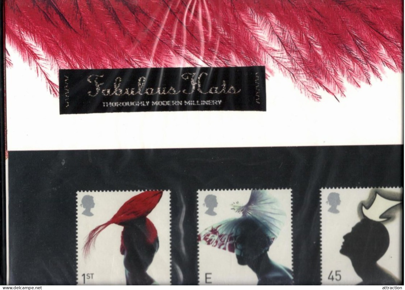 Great Britain 2001 Fabulous Hats Presentation Pack NEW - Presentation Packs