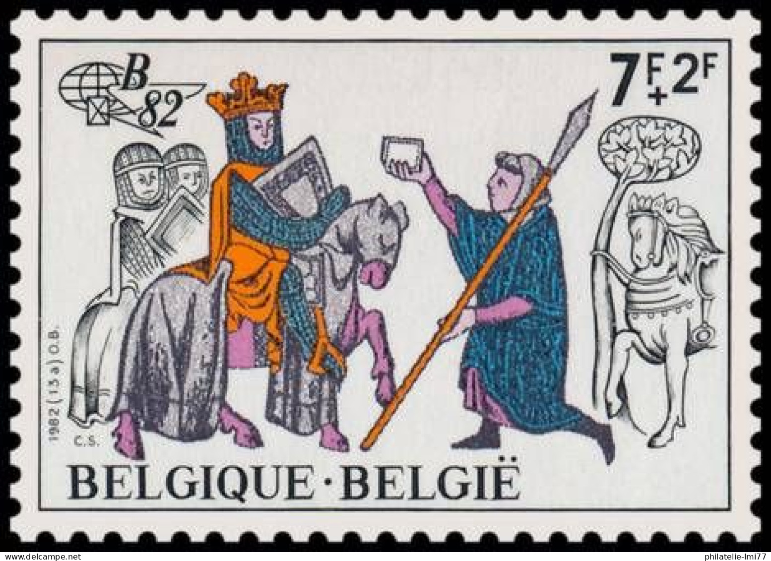 Timbre De Belgique N° 2071 Neuf Sans Charnière - Unused Stamps