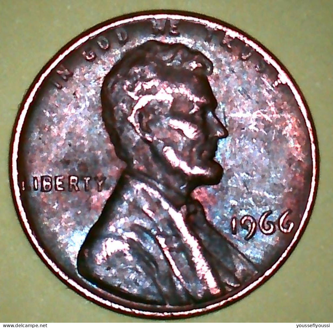 Un Centavo Americano, Abraham Lincoln, De 1966 -  Verzamelingen