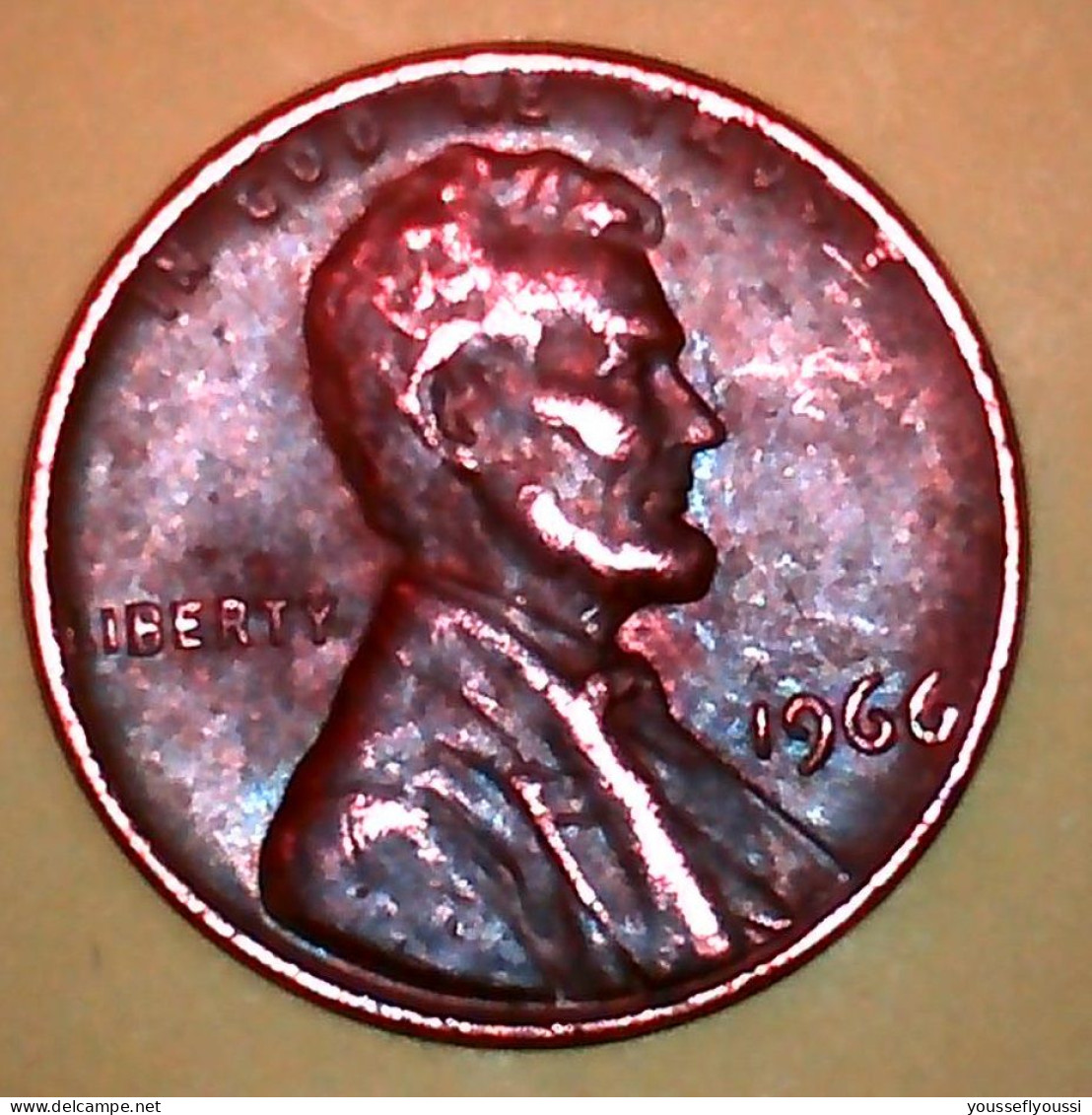 Un Centavo Americano, Abraham Lincoln, De 1966 -  Verzamelingen