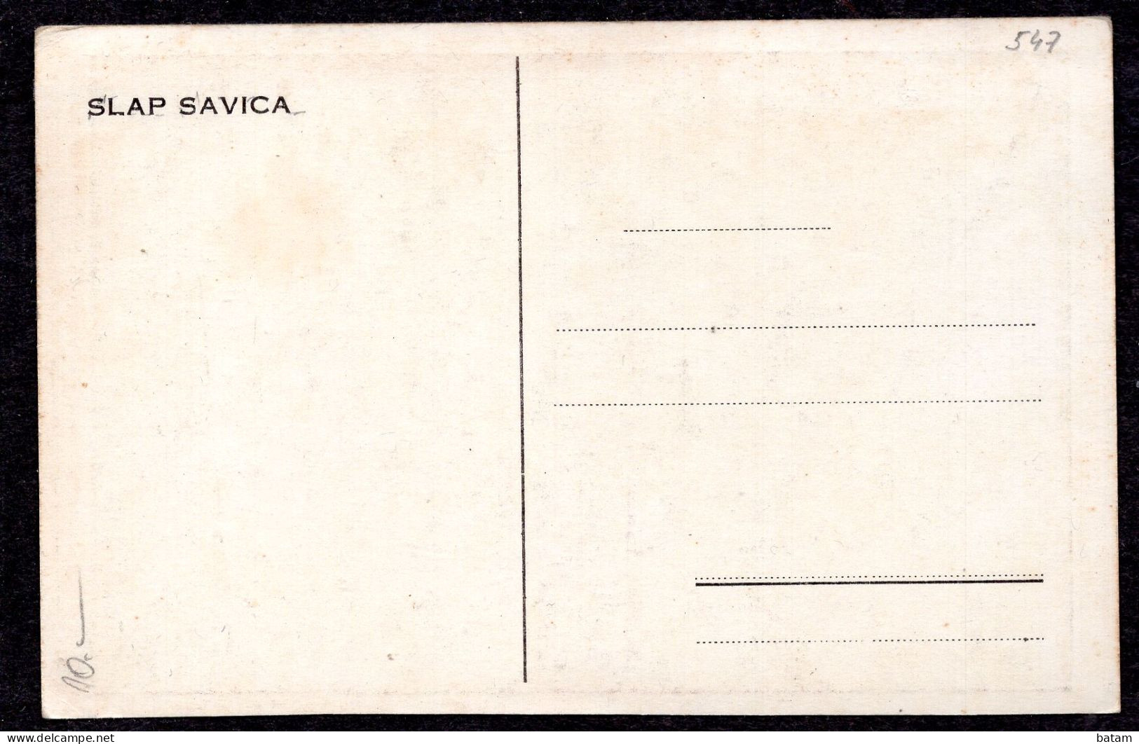 547 - Slovenia - Waterfall Savica - Postcard - Slovénie