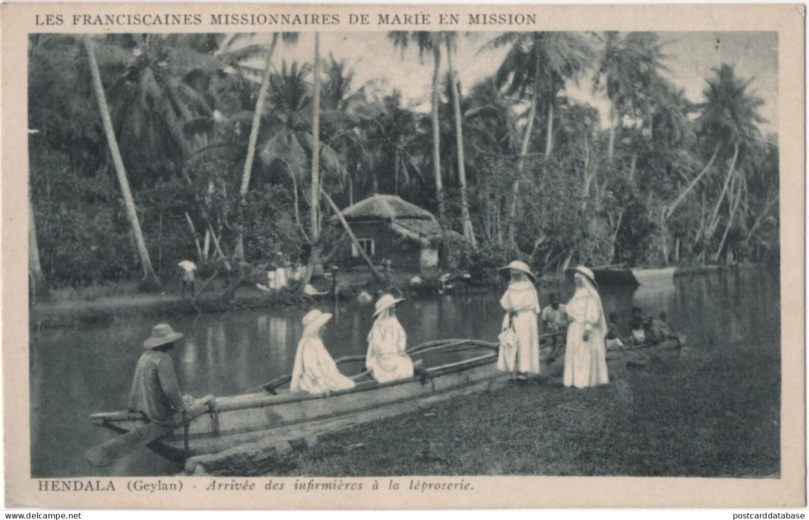 Hendala Ceylan - Arrivée Des Infirmières à La Léproserie - Philippines