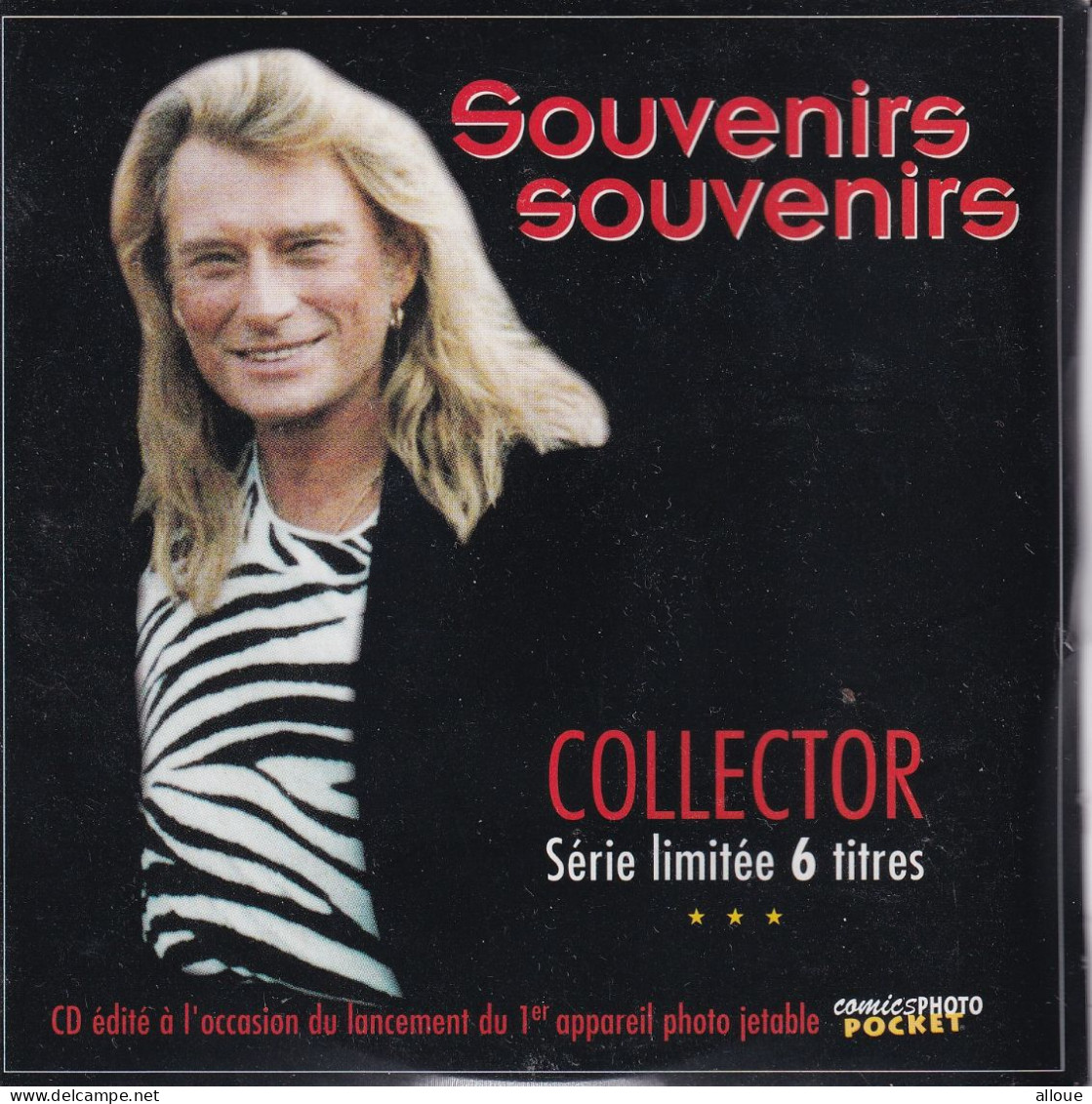 JOHNNY HALLYDAY SOUVENIRS SOUVENIRS - CD COLLECTOR SERIE LIMITEE 6 TITRES - Otros - Canción Francesa