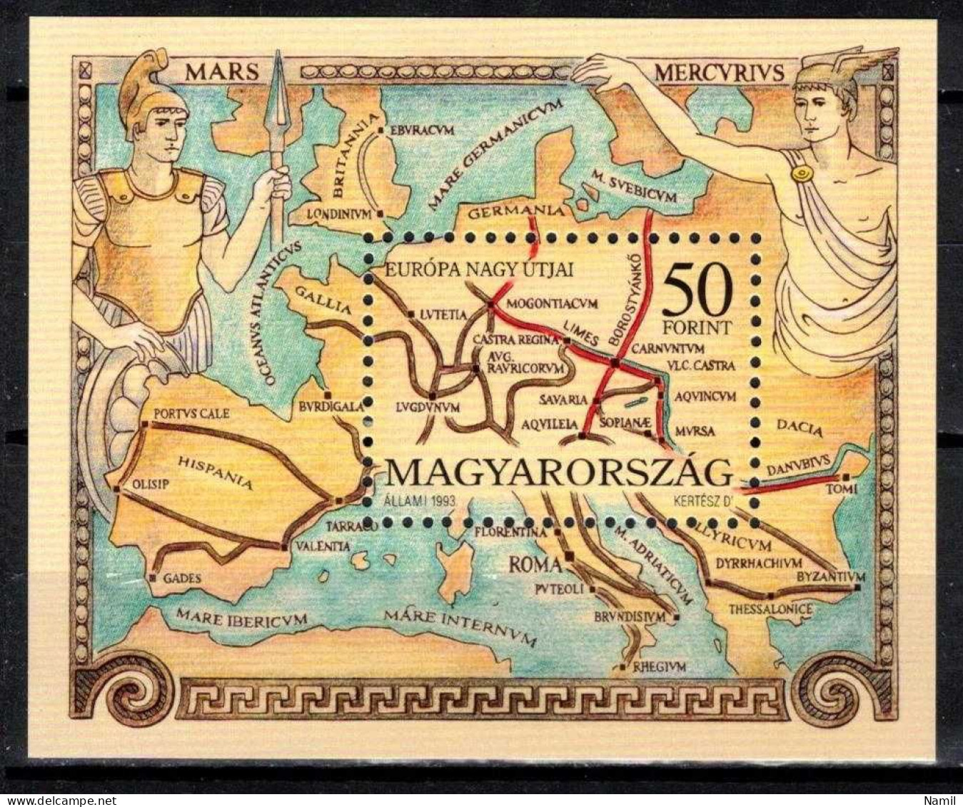 ** Hongrie 1993 Mi 4268  - Bl.228 (Yv BF 228), (MNH)** - Unused Stamps
