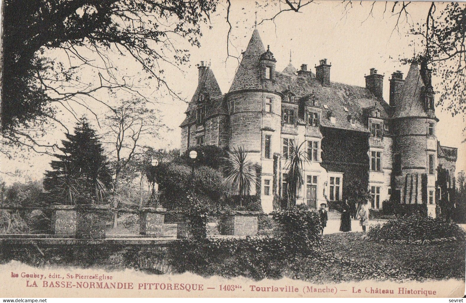 TOURLAVILLE - Le Château  Historique - Other & Unclassified