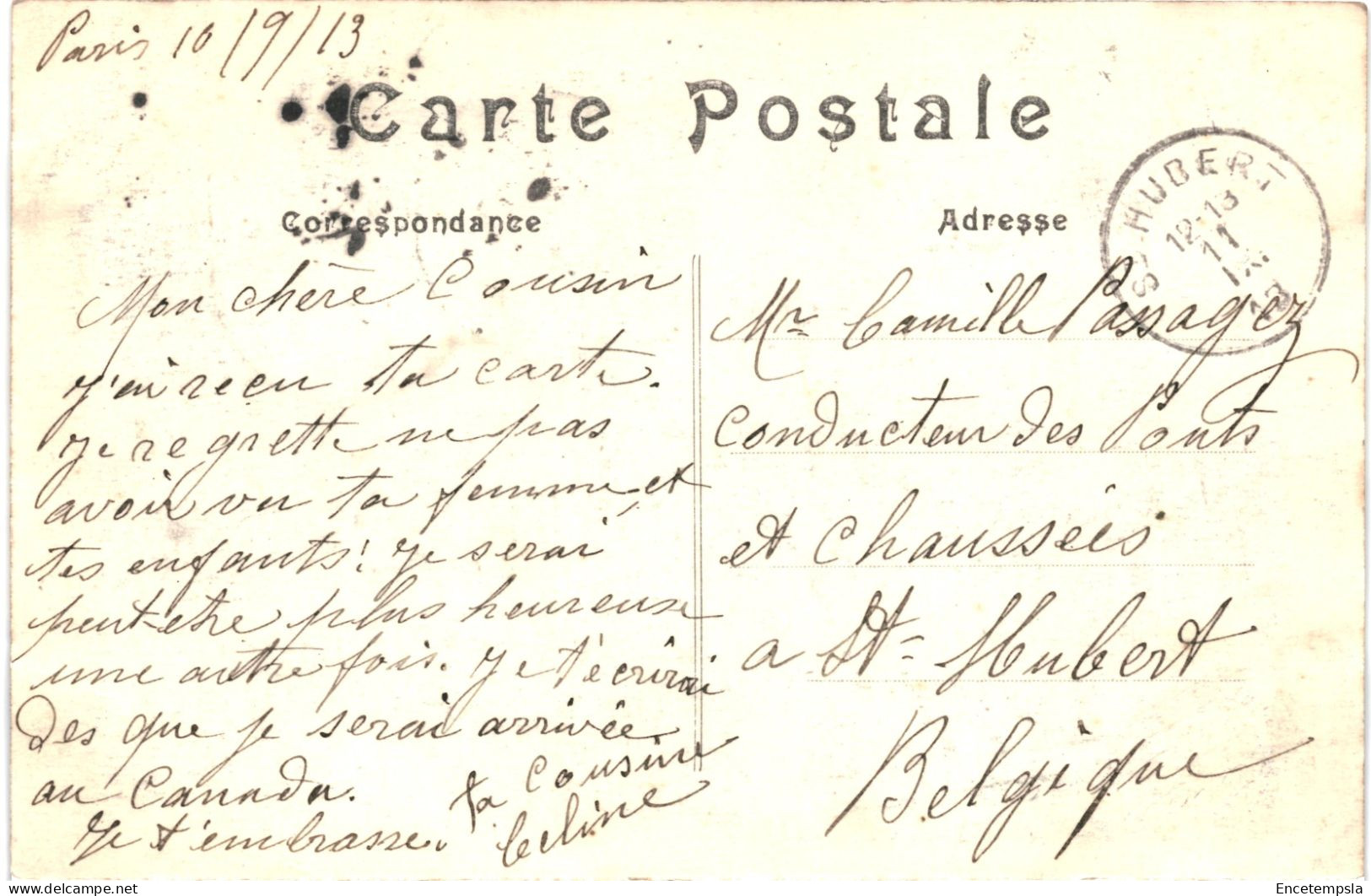 CPA Carte Postale  France Paris Gare De Lyon 1913  VM79112 - Metro, Stations