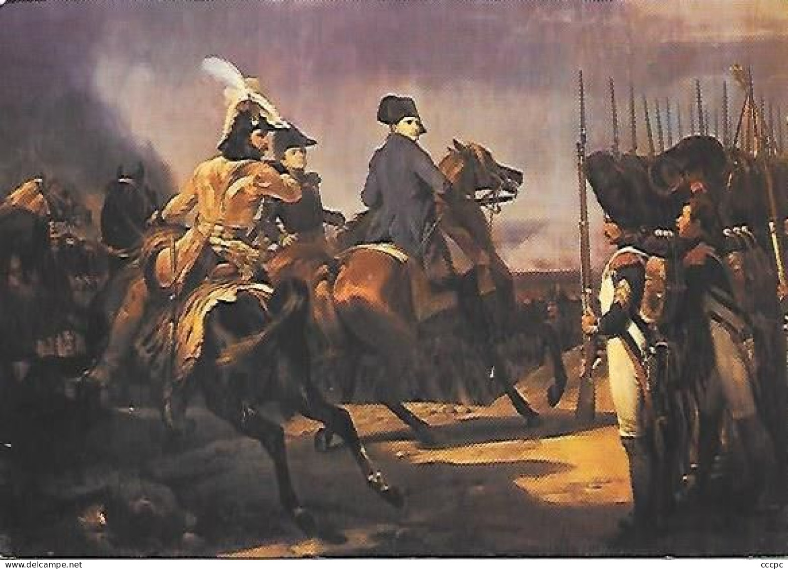 CPM Napoléon - Bataille D'Iéna En 1806 Par H. Vernet - Politicians & Soldiers