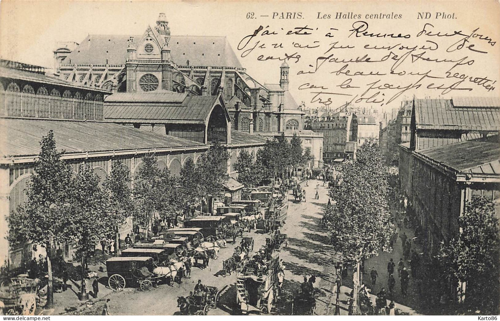 Paris * 1er * Les Halles Centrales * Marché - Paris (01)