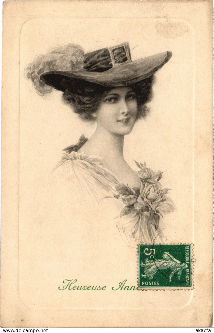 CPA AK Lady In A Hat ARTIST SIGNED (1387039) - 1900-1949