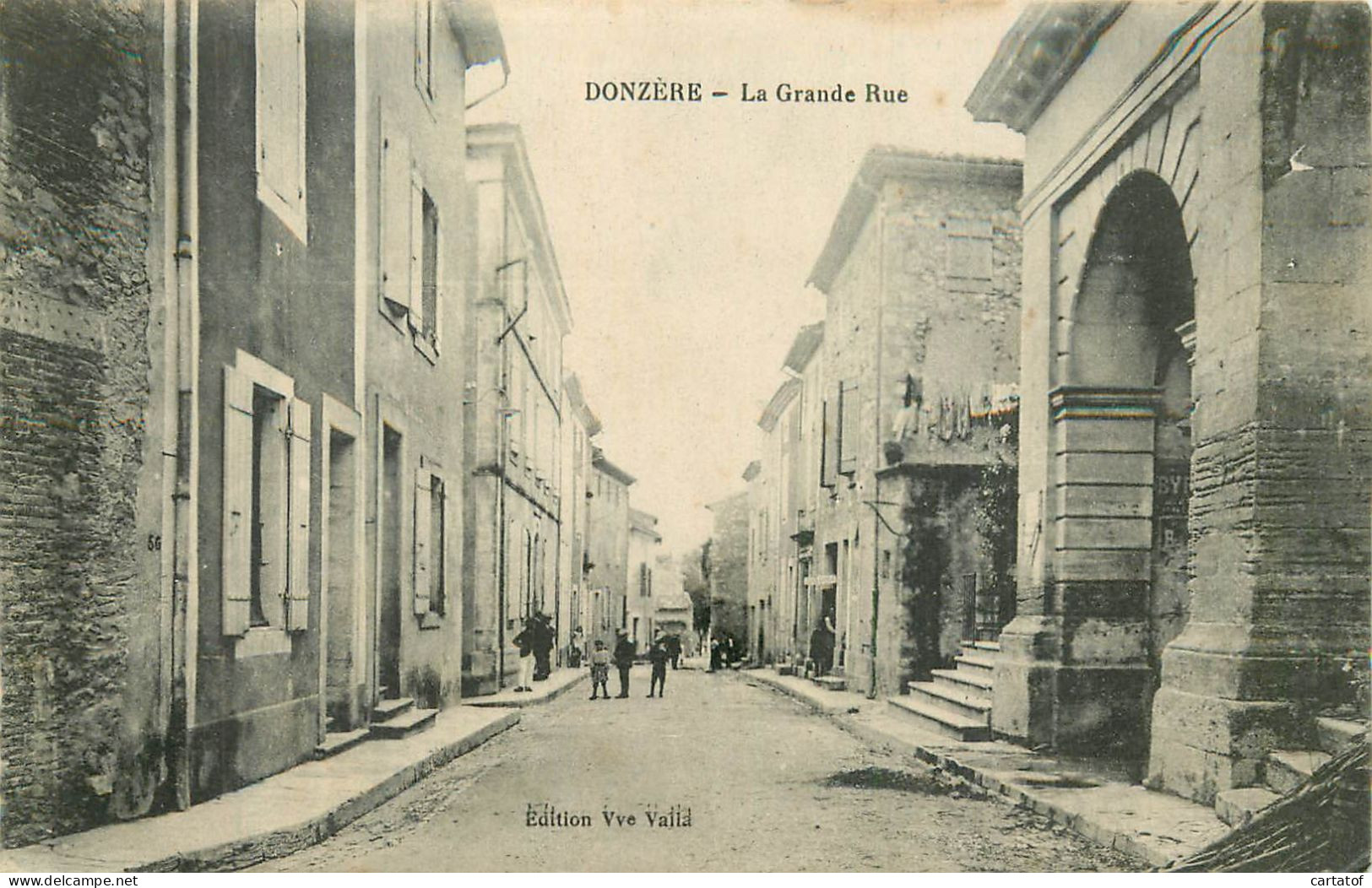 DONZERE . La Grande Rue .  - Donzere