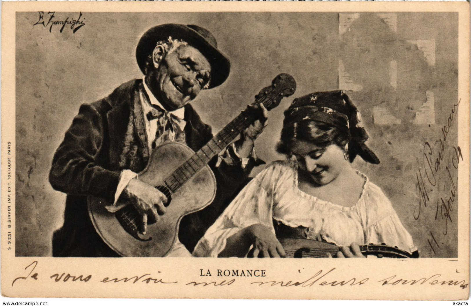 CPA AK La Romance ARTIST SIGNED (1387569) - 1900-1949