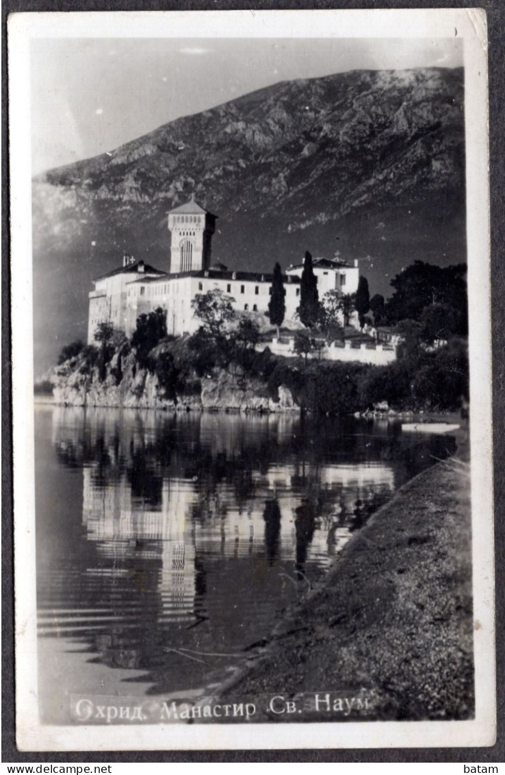 554 - Macedonia - Ohrid - Monastery St.Naum 1940 - Postcard - Nordmazedonien