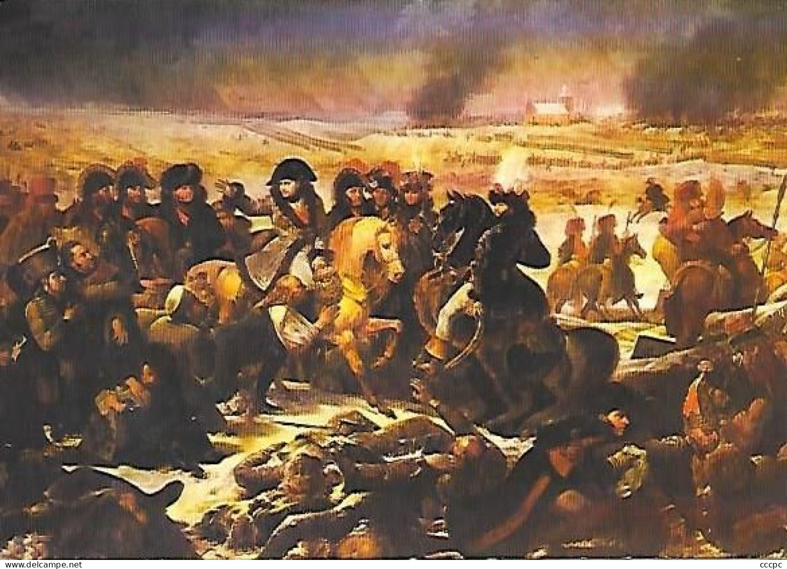 CPM Napoléon - Champ De Bataille D'Eylau En 1807 Par Gros - Hommes Politiques & Militaires