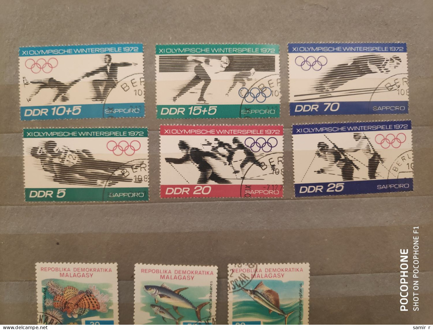 1972	Germany	Sport (F87) - Used Stamps