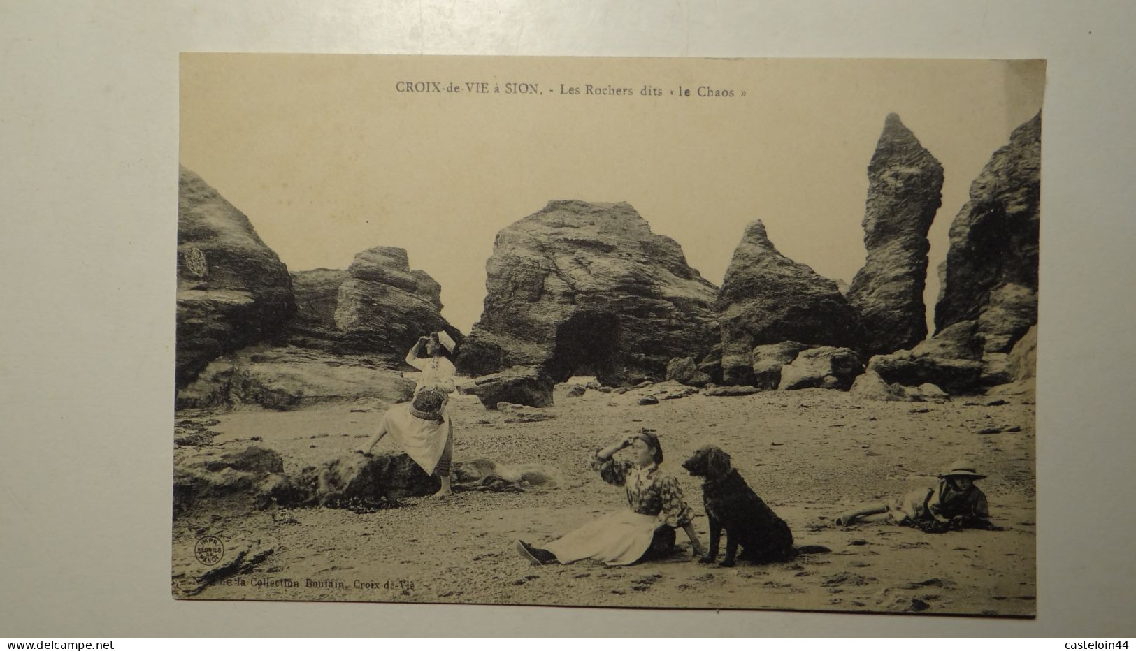 2024 3MARS  CROIX DE VIE à SION Les Rochers Dits  LE CHAOS  Animée - Saint Gilles Croix De Vie