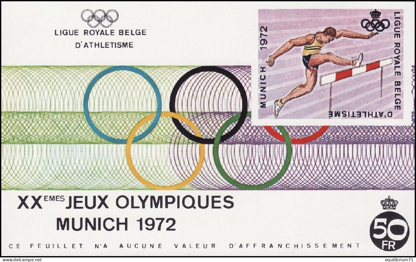 E120** - Jeux Olympiques De Munich / Olympische Spelen In Munchen / Olympische Spielen München / Munich Olympics - Sommer 1972: München