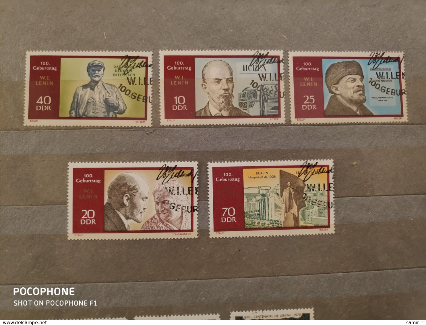 Germany	Lenin (F87) - Used Stamps