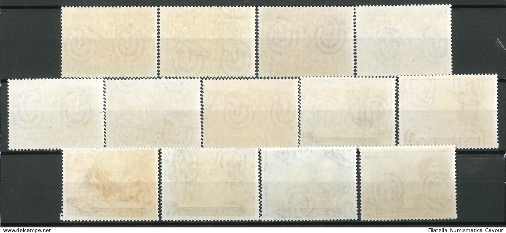 1952 - ** (Catalogo Sassone N.° 372/383+A) (2464) - Unused Stamps