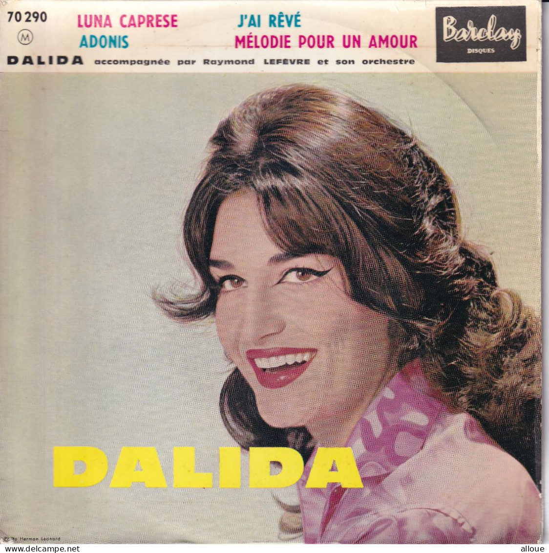 DALIDA - FR EP - LUNA CAPRESE + 3 - Sonstige - Franz. Chansons