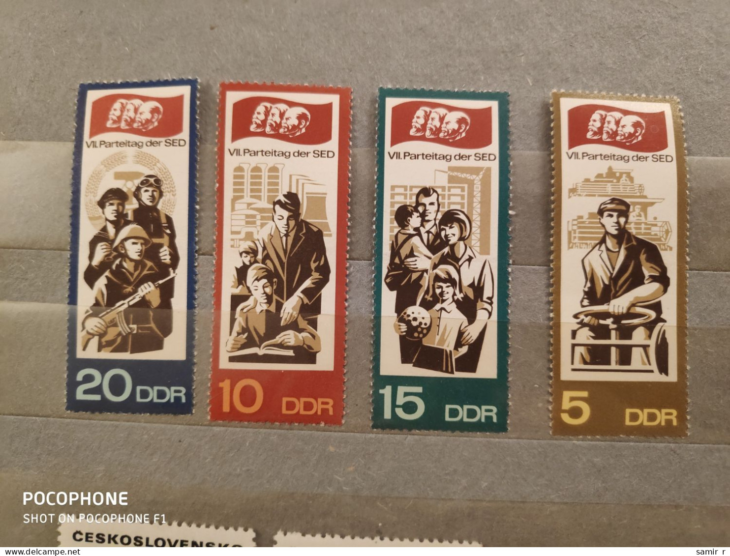 Germany	Lenin (F87) - Unused Stamps