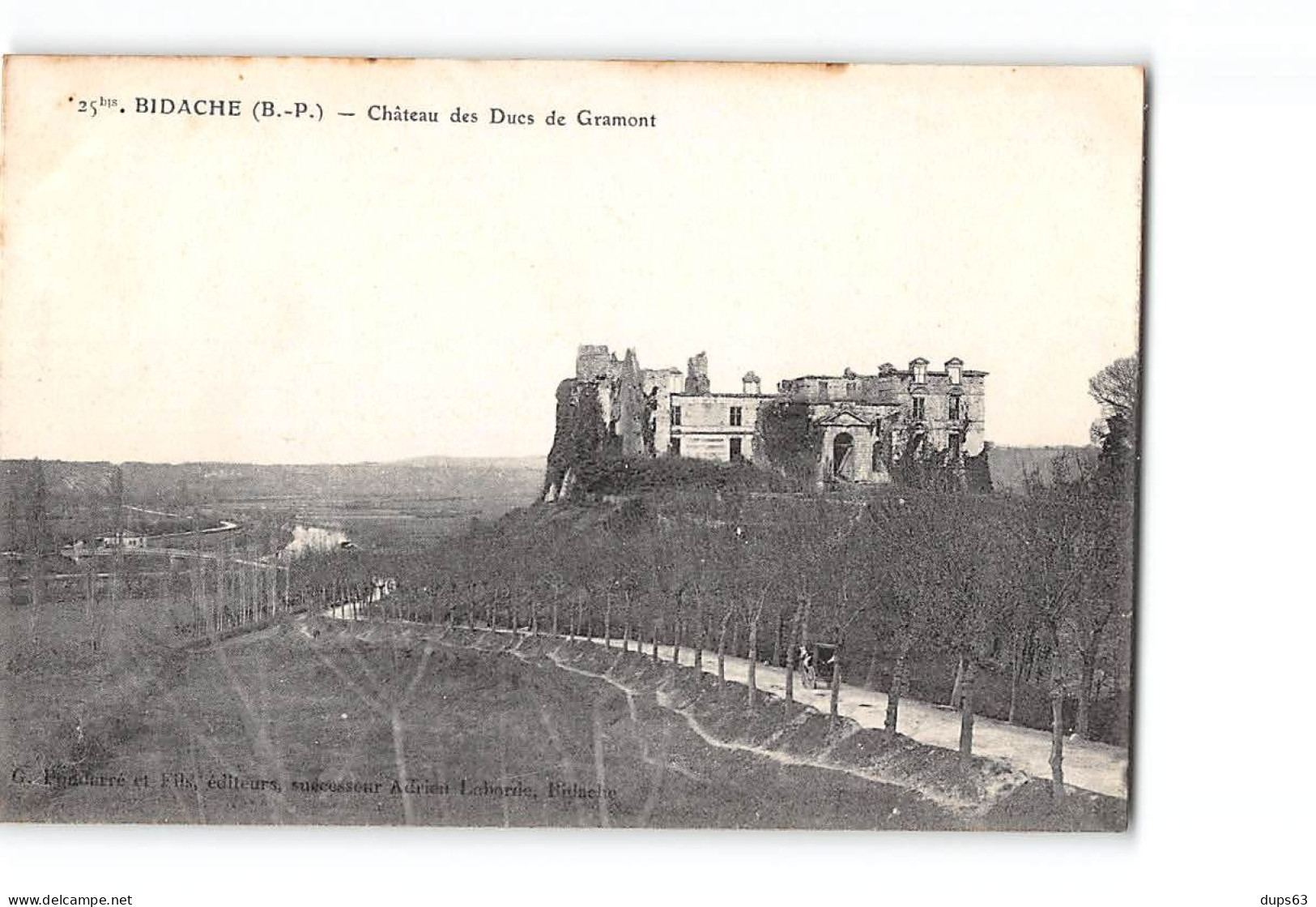 BIDACHE - Château Des Ducs De Gramont - Très Bon état - Bidache