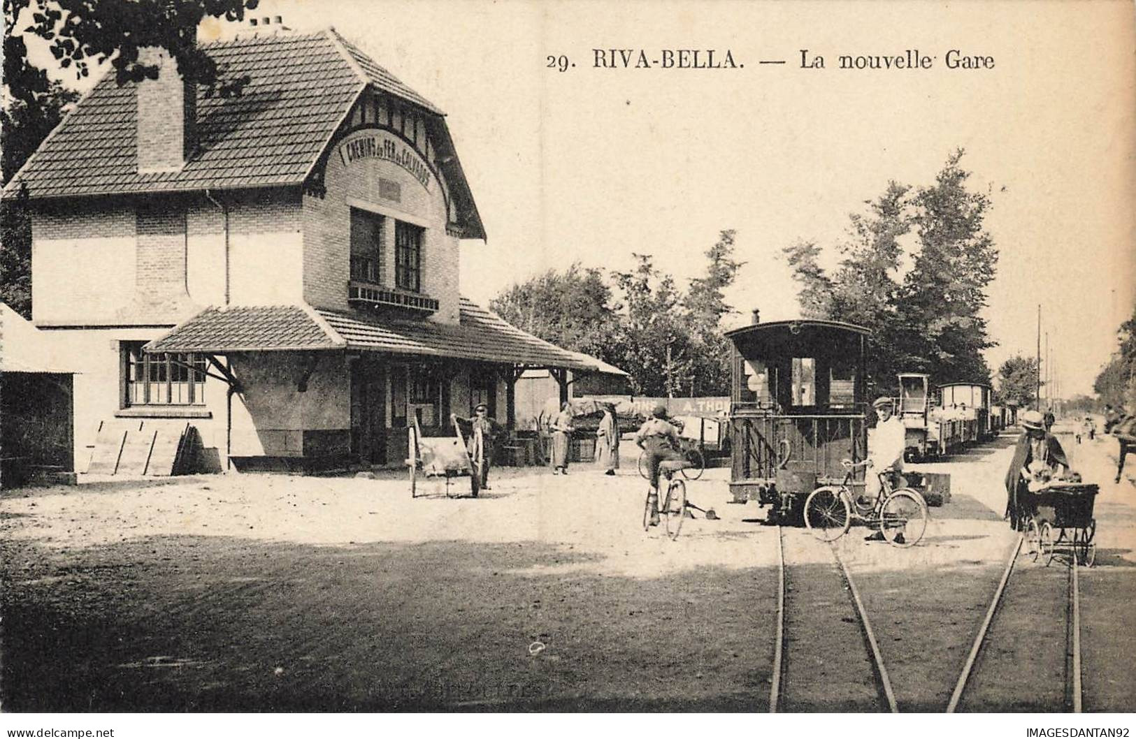 14 RIVA BELLA #MK53719 LA NOUVELLE GARE TRAIN - Riva Bella