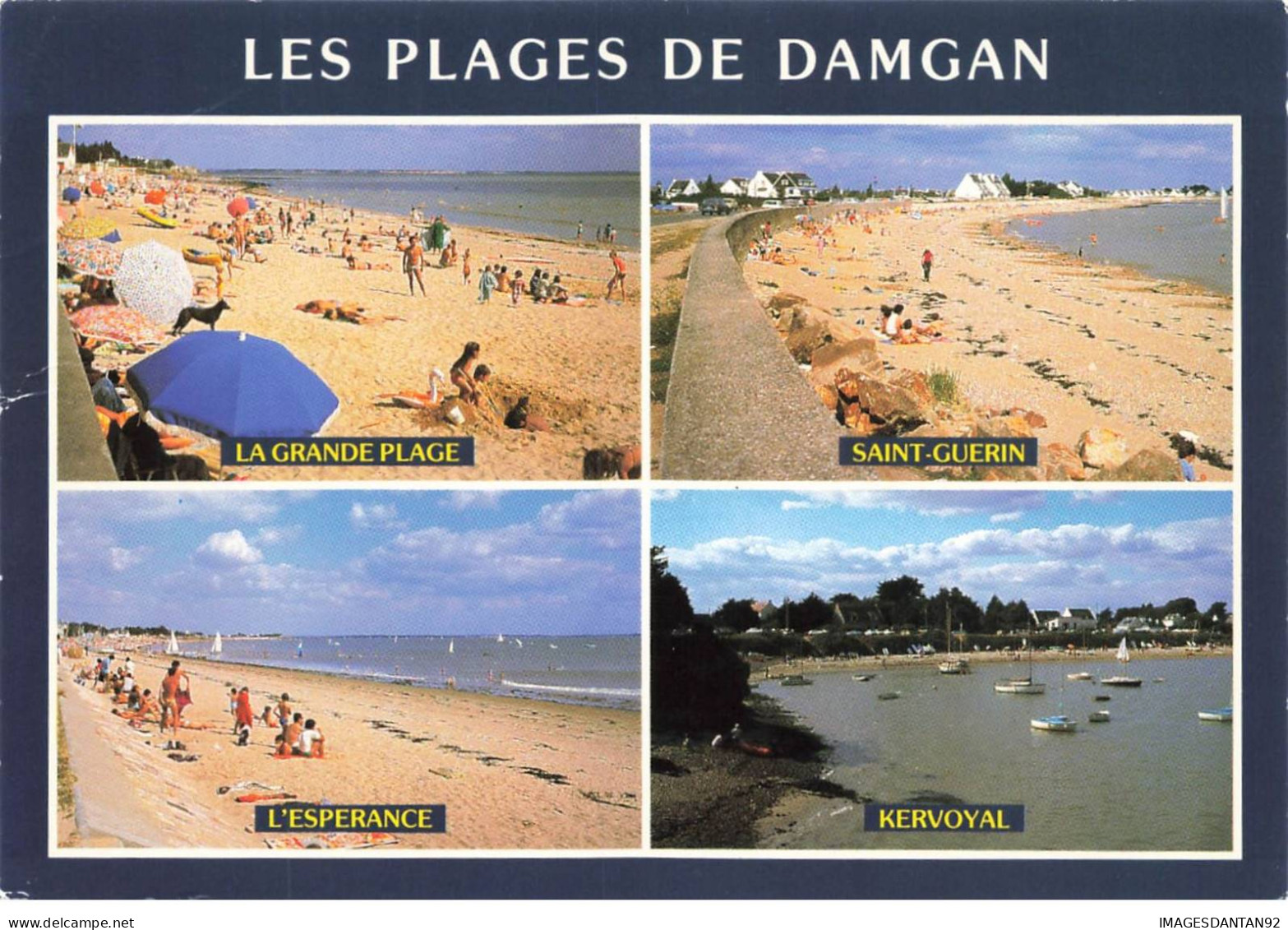 56 DAMGAN AA#DC764 LA GRANDE PLAGE PLAGES DE SAINT GUERIN KERVOYAL L ESPERANCE - Damgan