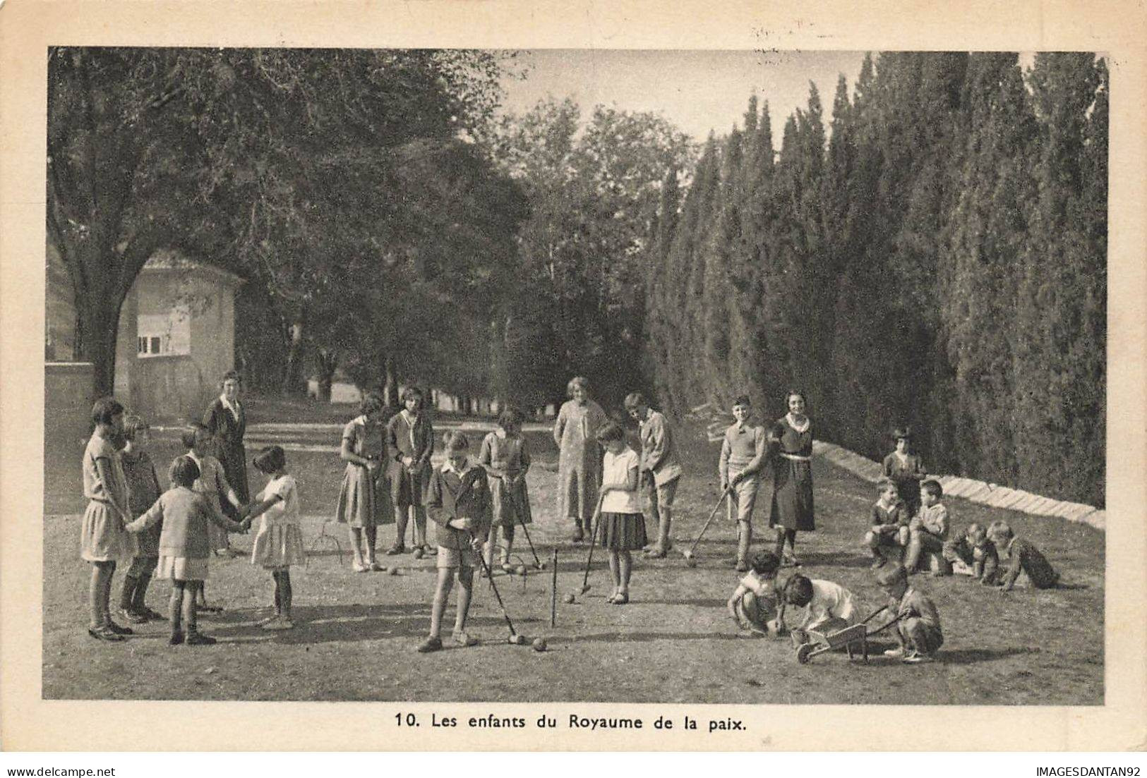 SPORT AC#MK1026 LES ENFANTS DU ROYAUME DE LA PAIX CROQUET - Autres & Non Classés