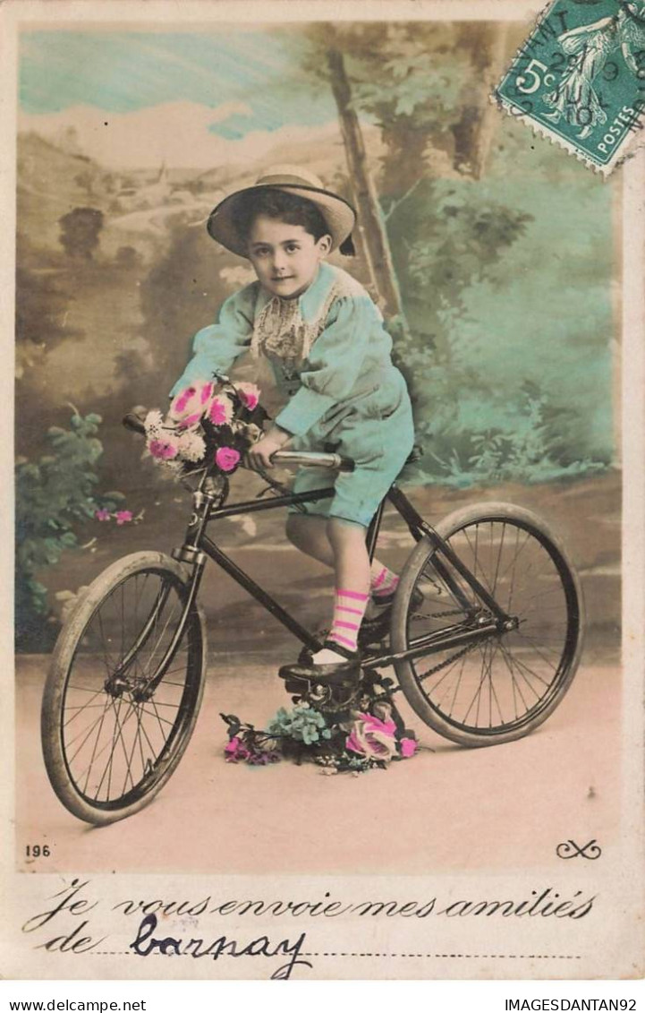 SPORT AC#MK1038 ENFANT SUR UN VELO CYCLISME - Ciclismo
