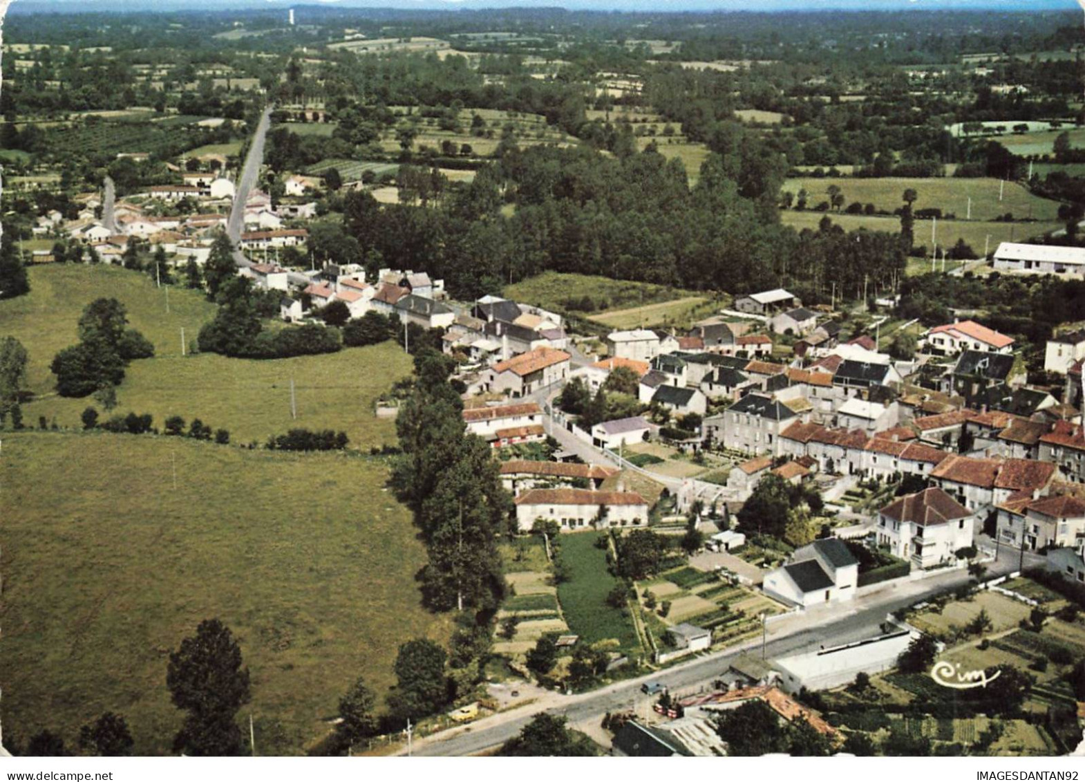 79 SECONDIGNY AD#MK582 VUE PANORAMIQUE AERIENNE - Secondigny