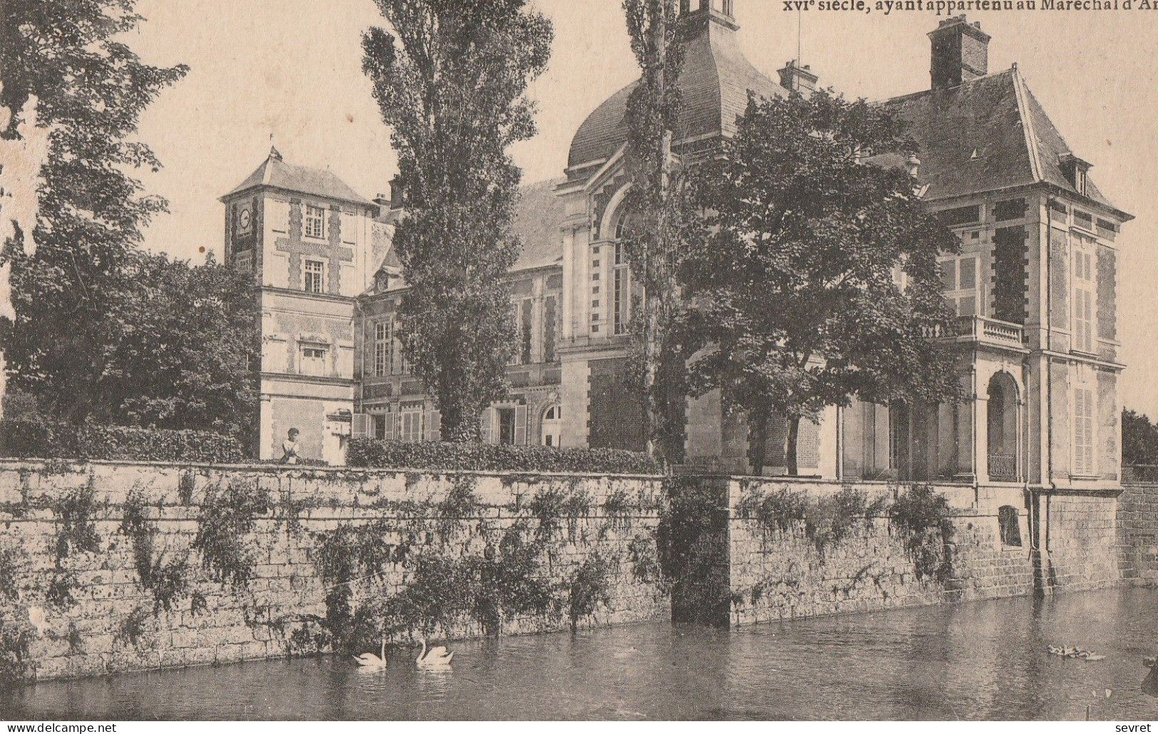 LESIGNY . - Le Château, Façade Ouest - Lesigny