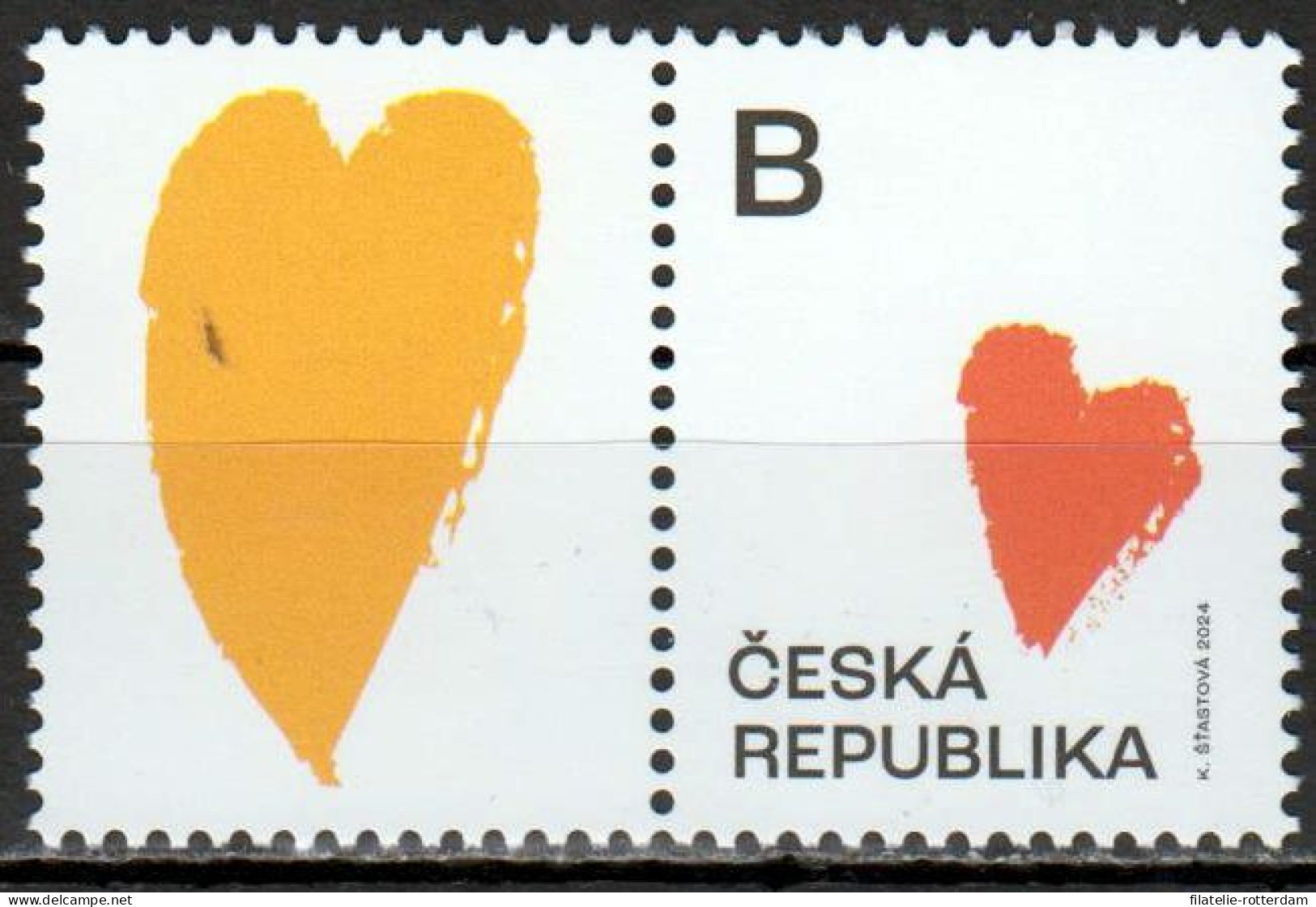 Czech Republic / Tsjechië - Postfris / MNH - Valentines Day 2024 - Ungebraucht