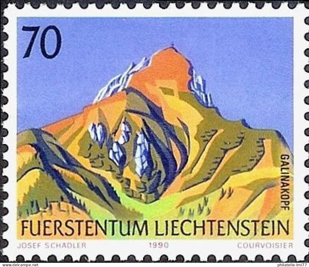 Timbre Du Liechtenstein N° 936 Neuf Sans Charnière - Unused Stamps