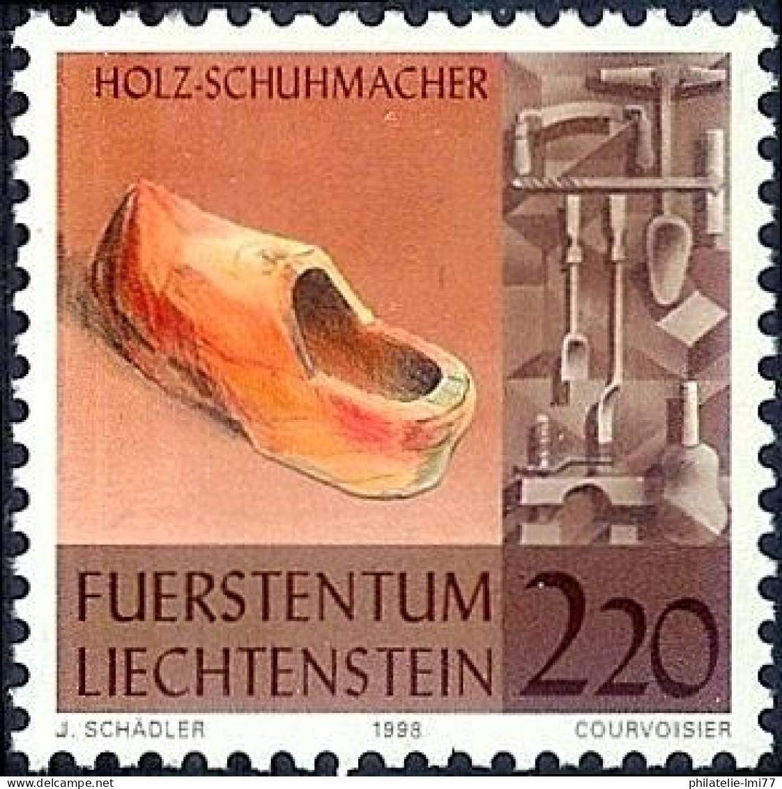 Timbre Du Liechtenstein N° 1122 Neuf Sans Charnière - Unused Stamps