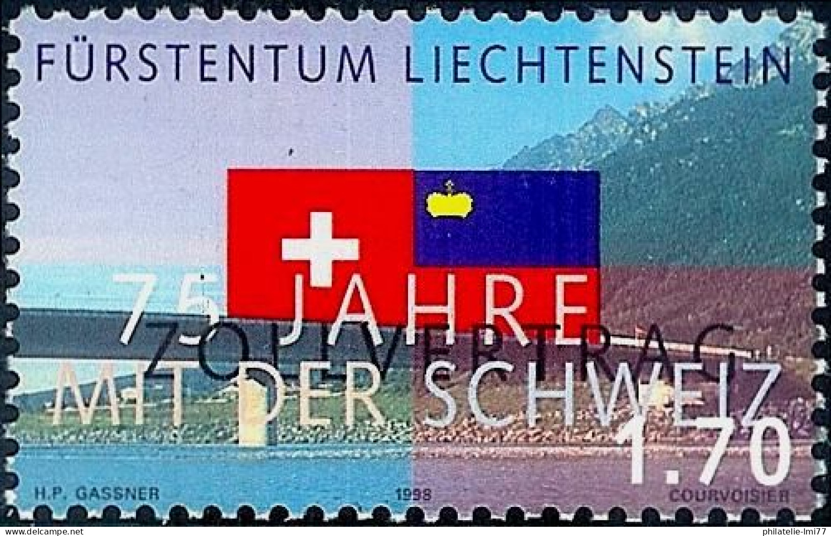 Timbre Du Liechtenstein N° 1113 Neuf Sans Charnière - Unused Stamps