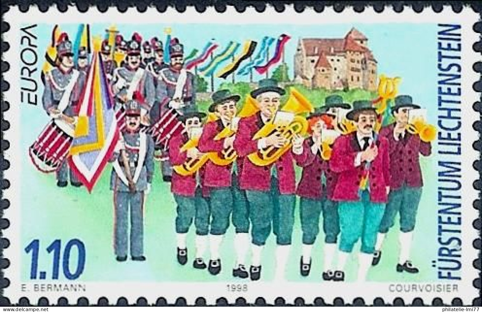 Timbre Du Liechtenstein N° 1107 Neuf Sans Charnière - Unused Stamps
