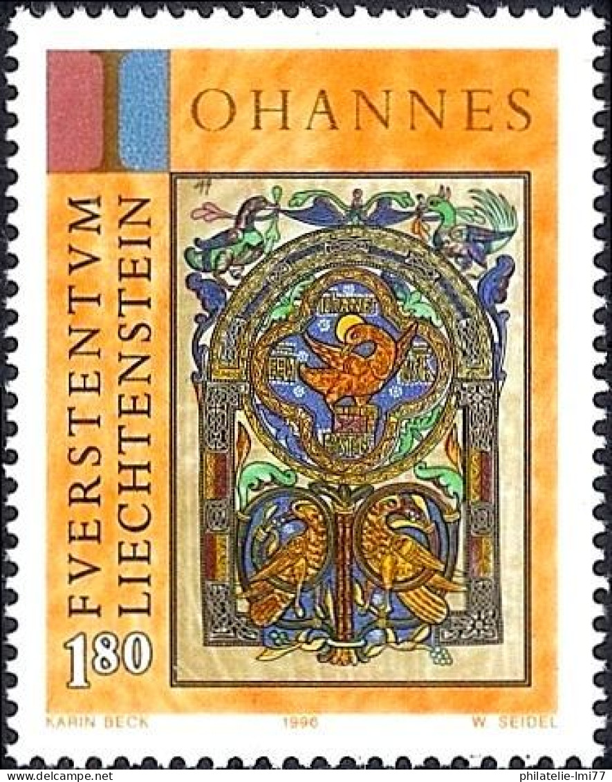 Timbre Du Liechtenstein N° 1085 Neuf Sans Charnière - Unused Stamps