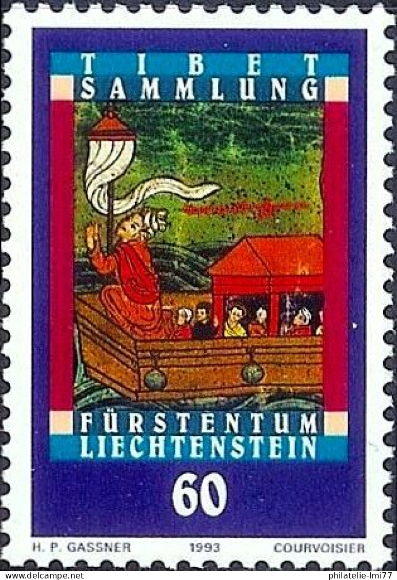 Timbre Du Liechtenstein N° 1002 Neuf Sans Charnière - Ungebraucht