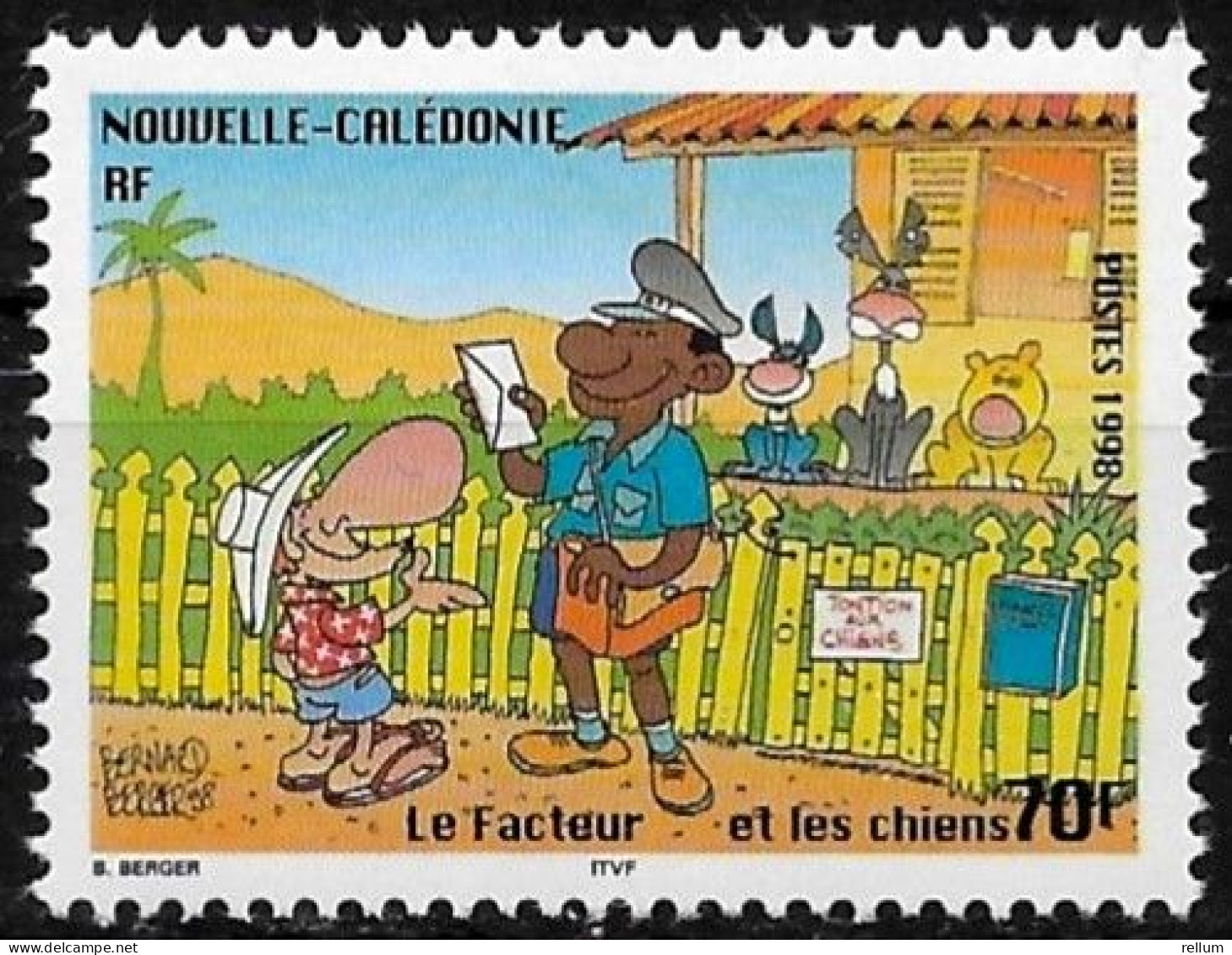 Nouvelle Calédonie 1998 - Yvert Et Tellier Nr. 761 - Michel Nr. 1134 ** - Unused Stamps