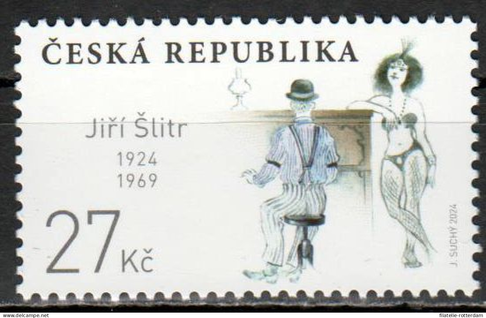 Czech Republic / Tsjechië - Postfris / MNH - Jiri Slitr 2024 - Ongebruikt