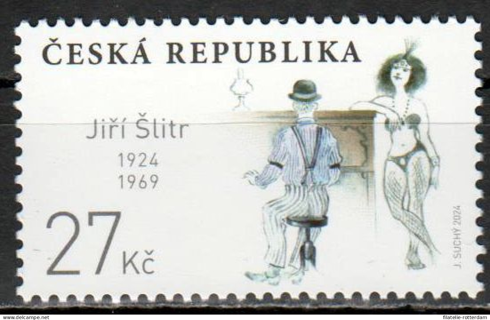 Czech Republic / Tsjechië - Postfris / MNH - Jiri Slitr 2024 - Nuovi
