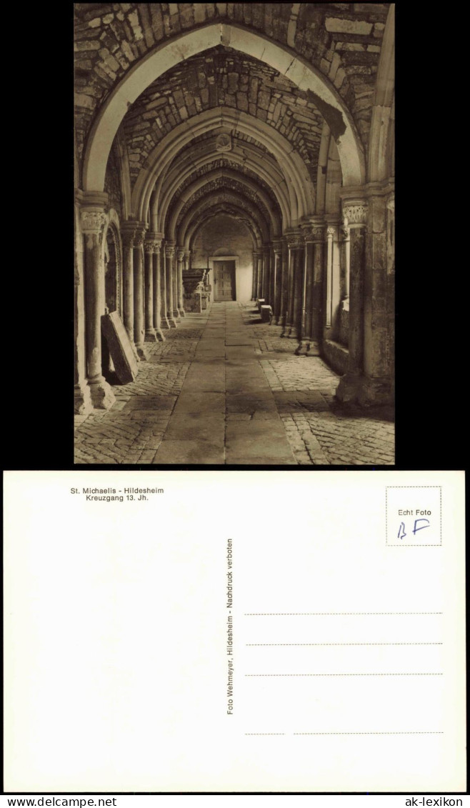 Ansichtskarte Hildesheim Michaeliskirche Kreuzgang 13. Jh. 1960 - Hildesheim