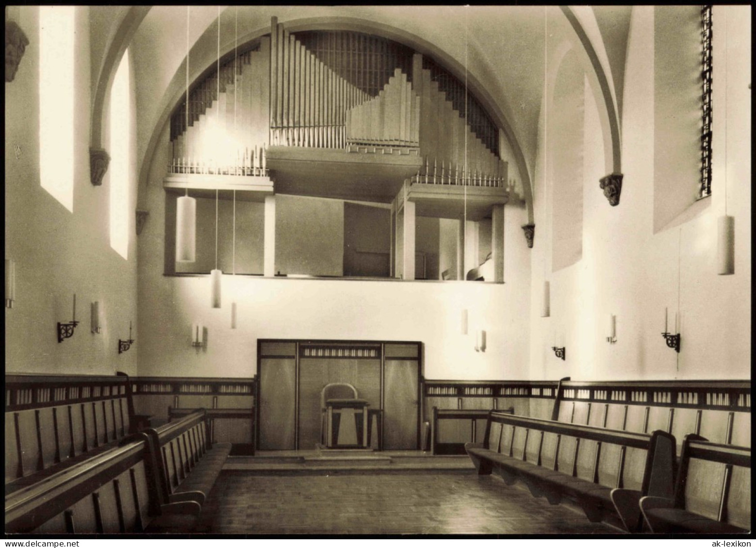 Ansichtskarte Herstelle-Beverungen Abtei-Kirche Blick In Den Nonnenchor 1960 - Beverungen