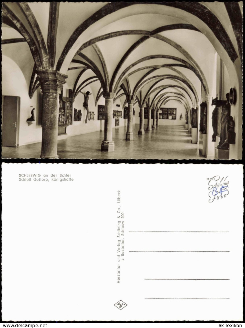 Ansichtskarte Schleswig (Sleswig/Slesvig) Schloß Gottorp, Königshalle 1960 - Sonstige & Ohne Zuordnung