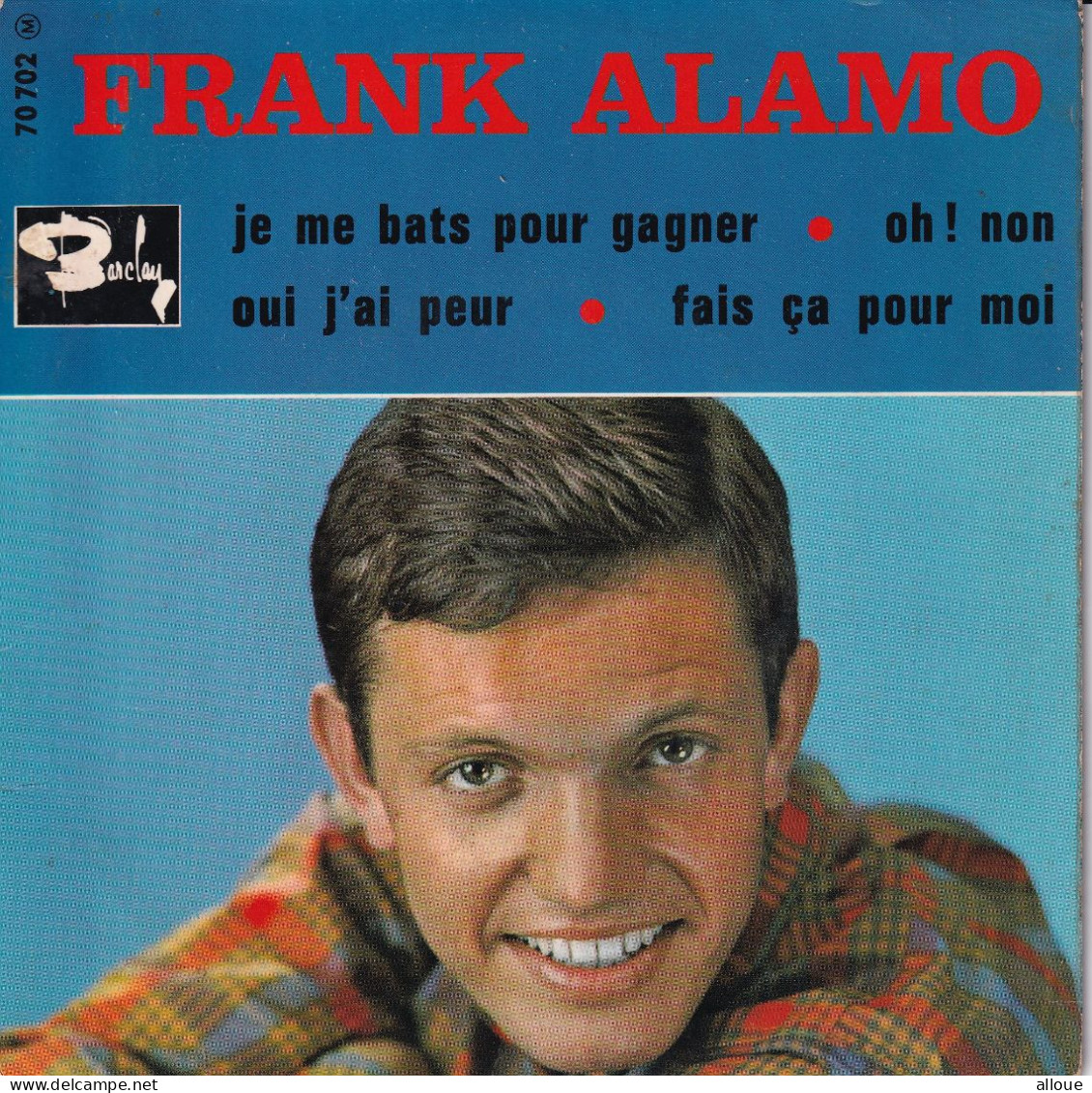 FRANK ALAMO - FR EP - JE ME BATS POUR GAGNER (LENNON - Mc CARTNEY) + 3 - Andere - Franstalig