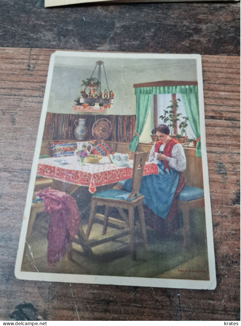 Postcard - Kingdom Yugoslavia, Indanthren          (V 37960) - Reclame